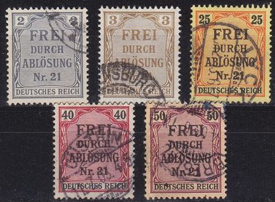Germany REICH Dienst [1903] MiNr 0001 ex ( O/used ) [01]