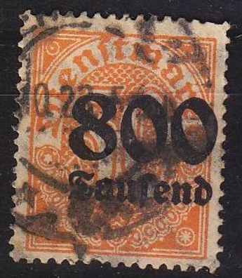 Germany REICH Dienst [1923] MiNr 0095 X ( O/used ) [01]