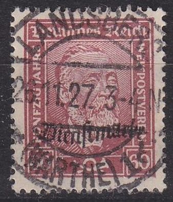 Germany REICH Dienst [1924] MiNr 0112 ( O/used ) [02]