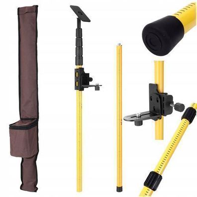 Rosfix Teleskopstange 285 cm – 5/8" Gewinde | für Rotationslaser