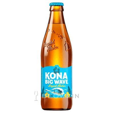 Kona Big Wave Golden Ale 0,355 l - Bier von Hawaii