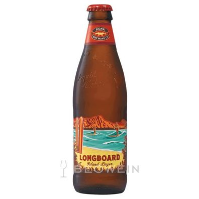 Kona Longboard Island Lager 0,355 l - Bier von Hawaii