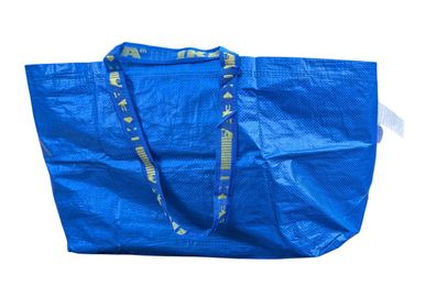 1,40€/Tasche) 20stk IKEA Frakta 71l Tasche Blau Transporttasche