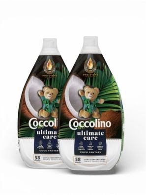 Coccolino Ultimate Care Ultra Konzentrierte Spülung 2x870ml