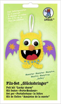 Ursus FILZ-SET "GLÜCKSBRINGER", ONSTER "SULLEY"