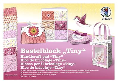 Ursus Bastelblock "TINY"300G.24x34CM,16BL