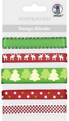 Ursus DESIGN-BÄNDER 90CM,5B. WEIHN. TRADIT. SORT