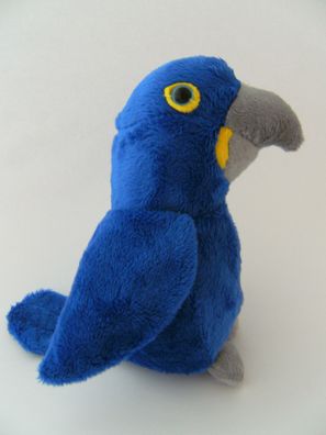 Plüschtier Hyazinthara 15cm Stofftiere Kuscheltiere Ara Vögel Vogel Papageien Tiere