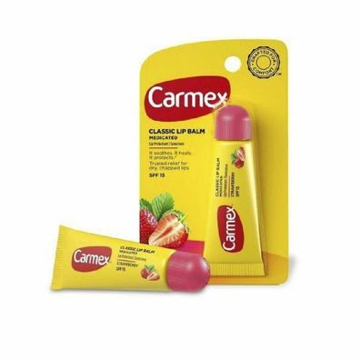 CARMEX Strawberry bálsamo labial SPF15 4,25 g