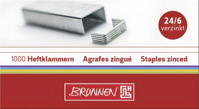 Brunnen Heftklammern 24/6 1020611