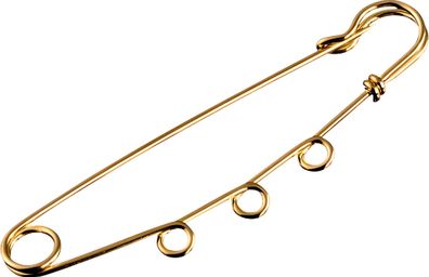 KNORR Prandell 212364074 Kiltnadel Länge: 60 mm Metall goldfarben