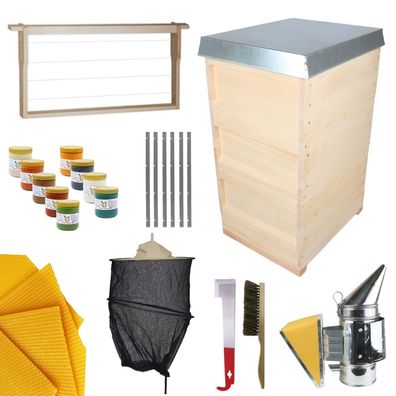 Imkerei - Starterset Zander Dr. Liebig "DIE Traditionelle" - Beute - Rähmchen - Mitte