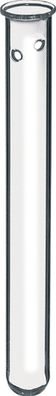 KNORR Prandell 216914257 Reagenzglas 14 x 15 cm Glas transparent