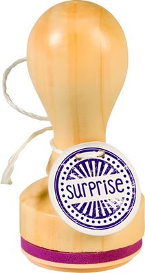 HEYDA 211803035 Stempel Surprise Holz matt lackiert