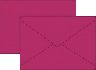 Brunnen Briefumschlag C6 80g fuchsia 10 Stück 105125226