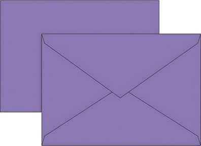 Brunnen Briefumschlag B6 80g flieder 10 Stück 105125660