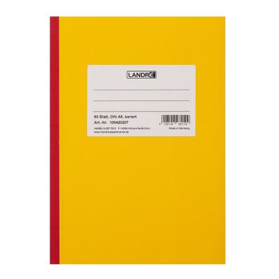 Brunnen Diarien A5 - 60 Blatt kariert