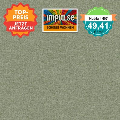 Vorwerk Nutria Melange 4H07 Velours 400 oder 500 cm breit - ab 5 m² versandkostenfrei