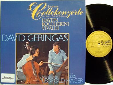 Eurodisc 28 707 KK - Joseph Haydn, Luigi Boccherini, Antonio Vivaldi, David Geri