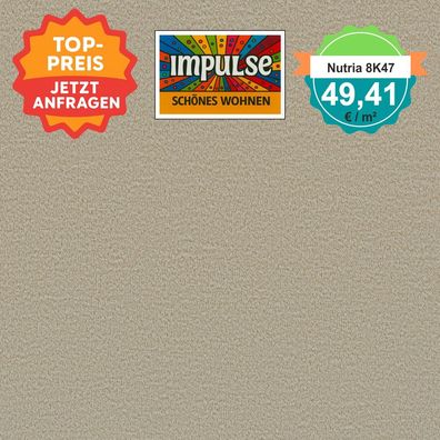 Vorwerk Nutria Melange 8K47 Velours 400 oder 500 cm breit - ab 5 m² versandkostenfrei