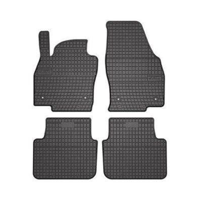 2019-2025 Skoda Scala Fußmatten Gummi Schwarz 4 tlg