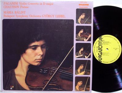 Hungaroton SLPX 11831 - Niccolò Paganini, Ernest Chausson, Mária Bálint, Buda