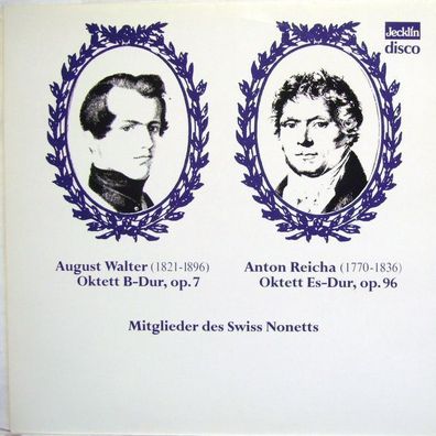 Jecklin-Disco 566 - August Walter, Anton Reicha, Mitglieder Des Swiss Nonetts -