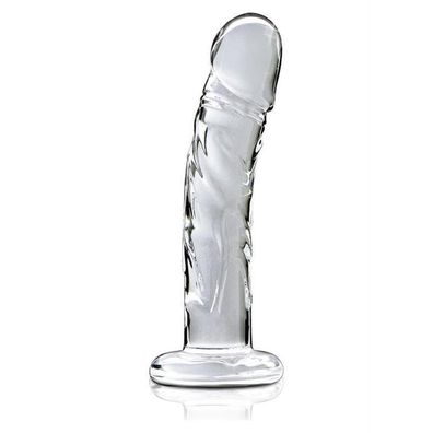 Icicles No. 62 Glasdildo Penis 19cm Erotik-Massagegerät klar