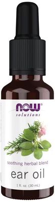 Now Solutions Ear Oil Relief - Ohr Öl mit Kräutern, 30 ml Flasche
