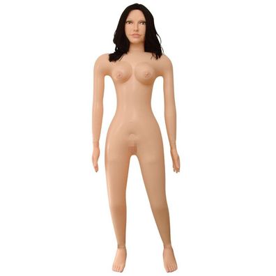 Sexpuppe Liebespuppe Gummipuppe aufblasbar realistisch 3D Gesicht Hände Füße