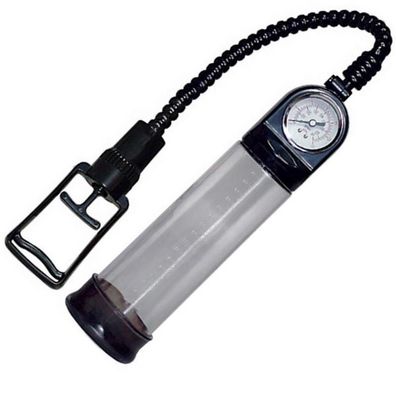 Penis Potenz Pumpe Vakuum Enlarger Penisvergrößerung Deluxe Druckmesser