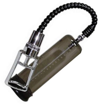 Penis Potenz Pumpe Vakuum Enlarger Penisvergrößerung Chrome Line Ø innen 6,3 cm