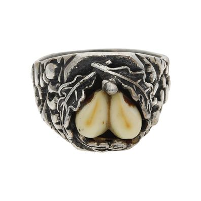 Grandlring Silber 835 Tracht Second Hand 25321884 getragen