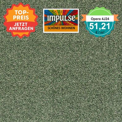 Vorwerk Opera 4J24 Teppichboden Velours 4 m breit - ab 5 m² versandkostenfrei