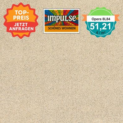 Vorwerk Opera 8L84 Teppichboden Velours 4 m breit - ab 5 m² versandkostenfrei