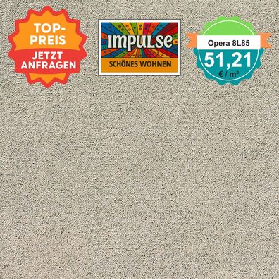 Vorwerk Opera 8L85 Teppichboden Velours 4 m breit - ab 5 m² versandkostenfrei