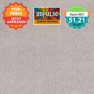 Vorwerk Opera 50C7 Teppichboden Velours 4 m breit - ab 5 m² versandkostenfrei