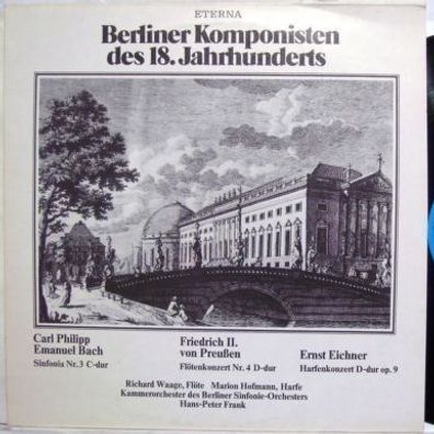 Eterna 8 27 800 - Carl Philipp Emanuel Bach, Friedrich der Grosse, Ernst Eichner