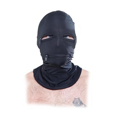 Leichte Kopfmaske Fetish Fantasy Zipper Face Hood