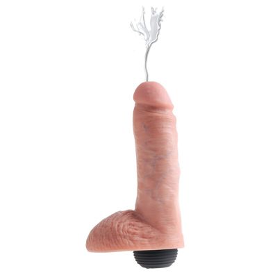 Dildo "Squirting" Dildo Naturdildo der spritzt Hoden