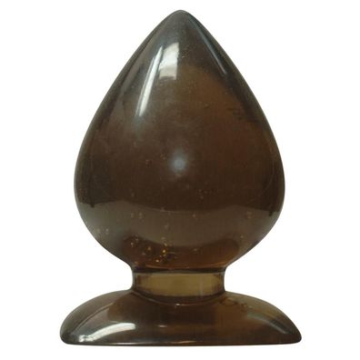 Anal Plug Dildo Analstöpsel Buttplug Drops Big Black 13cm Groß Ø7,5cm