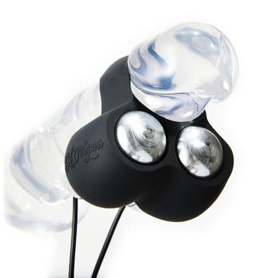 Vibro-Penisring aus Silikon mit 2 Vibrobullets Vibration Jett