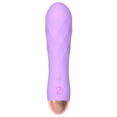 Vibrator Mini Klitoris Stimulator Vibration Cuties Mini Vibe Lila Reizstruktur
