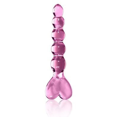 Dildo Glasdildo Anal Vaginal Kugeln Herz Icicles No. 43