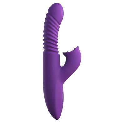 Vibrator mit Stoßfunktion Silikon Klitoris Stimulation