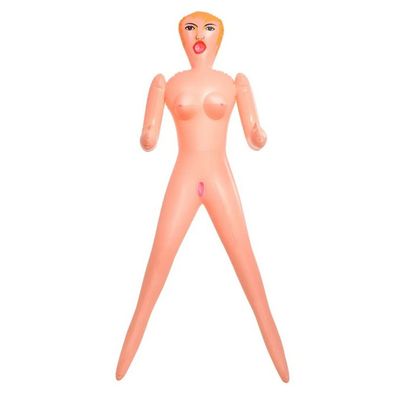 Sexpuppe Liebespuppe "MILF" aufblasbar 3 Lustöffnungen