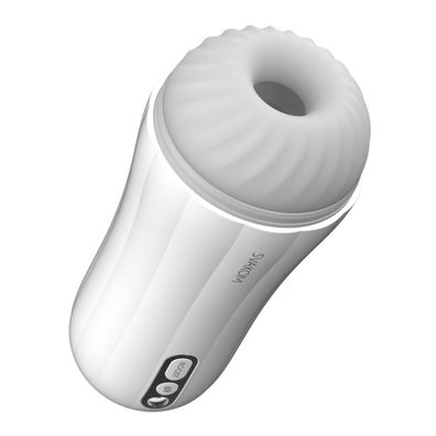 Masturbator "Robin" Vibration Massage Noppen LED USB aufladbar