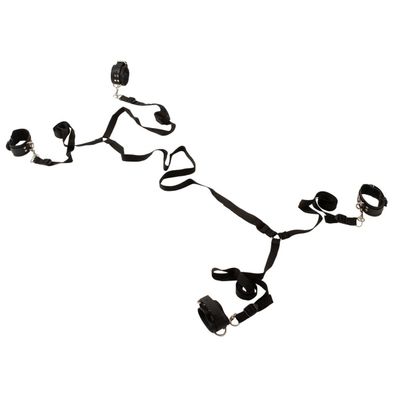 Bettfessel-Set Bettfessel schwarz