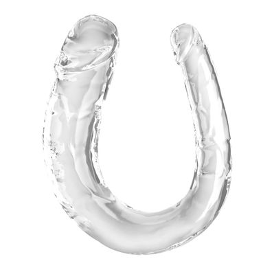 King Cock Clear Doppeldildo Double Trouble