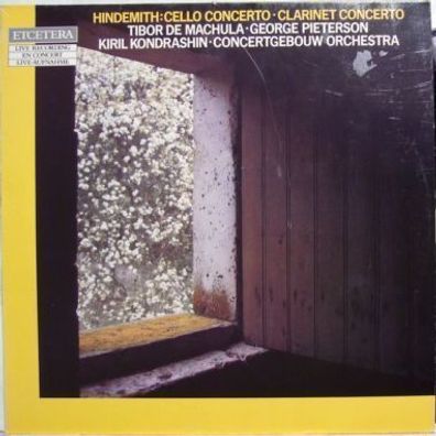 Etcetera (3) ETC 1006 - Paul Hindemith, Tibor De Machula, George Pieterson, Kiri